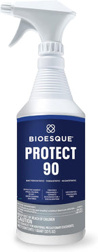 Bioesque Protect 90, Heavy Duty Bacteriostatic, Fungistatic, Algaestatic Formula, Effective Against Mold, Mildew, Algae, & Odor Causing Bacteria, 32 Fluid Ounce (Pack of 1)