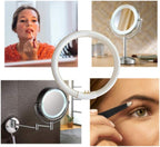 5.5 Inch Outside Diameter,T4 12W 6400K Circular Fluorescent Bulb,Replacement for Conair Round Makeup Mirror