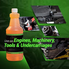 Fuller Brush 2X Power Fulsol Degreaser - Powerful Multi-Surface Degreaser Concentrate - All Purpose Oil, Grease & Grime Cleaner For Bike, Automotive, Grill, Bathroom & Kitchen