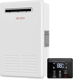 Natural Gas Tankless Water Heater,5.26GPM 20L Outdoor,Instant Hot Natural Gas Water Heater with Fahrenheit Digital Display,Multi-Protection