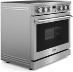 THOR Kitchen Professional 36-Inch Electric Range in Stainless Steel - Model ARE36