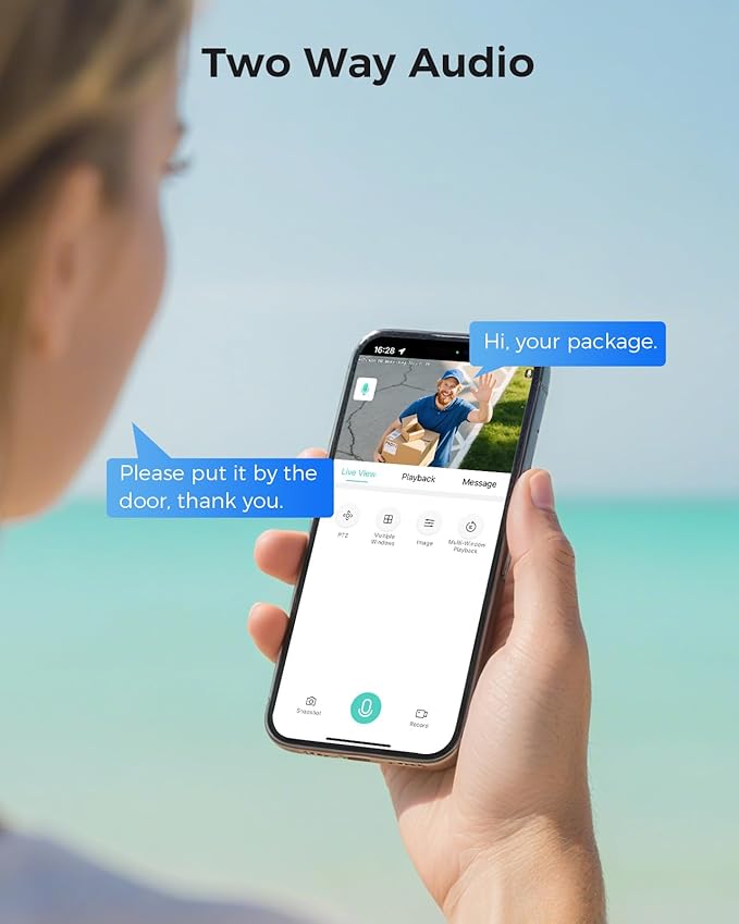 【4K HD+121°Wide View】 Hiseeu 12MP NVR 12 Pcs 4K PoE Security Cameras, 4 TB HDD for Home Surveillance Outdoor&Indoor, 2 Way Audio, Color Night Vision, Human Vehicle Detect, 7/24 Record, 0 Monthly Fee