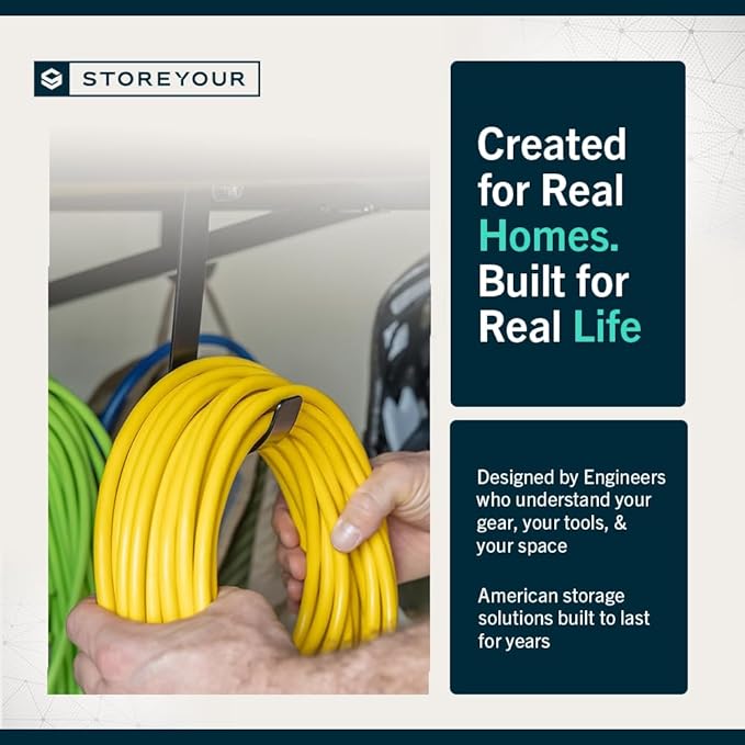 StoreYourBoard 2-Pack Heavy Duty Wall Shelves 1ft x 4ft – Wall-Mounted Garage Storage Shelving and Organization for Sheds, Closets, or Utility Rooms – Holds 200 lbs - Black