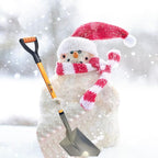 Ashman Snow Shovel with Large Scoop and Heavy Duty Handle (6 Pack)