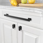 Asidrama 6 Pack 11.3 Inch(288mm) Matte Black Kitchen Cabinet Handles, Cabinet Pulls Kitchen Cabinet Hardware for Cupboard Drawer Pulls