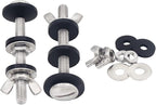 2 PCS Toilet Tank to Bowl Bolts Repair Kit, 5/16 * 3.15 inch Heavy Duty Rustproof Stainless Steel Toilet Bolts