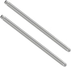 GeilSpace 3/4" x 24" Stainless Steel Pipe, 304 Pipe Nipple Fits Standard 3/4 Inch Threaded Pipes and Fittings, DIY Industrial Metal tube (2 PCS)