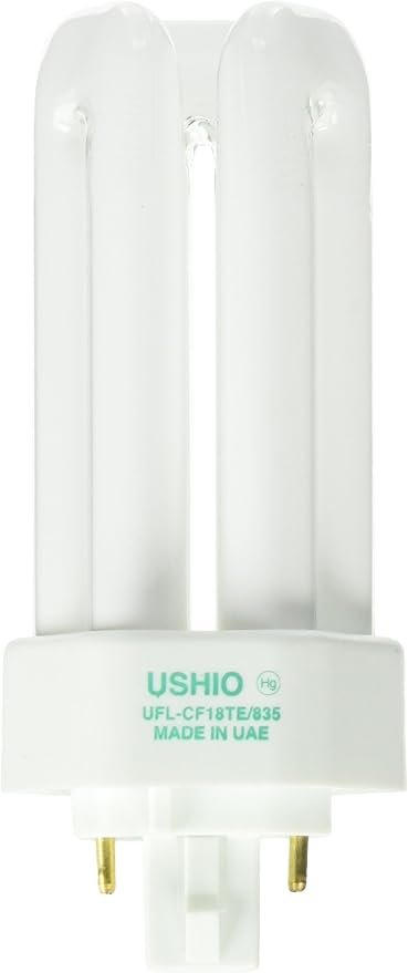 Ushio BC8873 3000213 - CF18TE/835 Triple Tube 4 Pin Base Compact Fluorescent Light Bulb