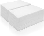 200-count Fresh Towel Disposable Linen-Feel Cloth-Like Guest Hand Towels (12"x16.5") for Bathroom, Kitchen, Party, Wedding, Restaurant or Events| Soft and Absorbent Disposable Napkins