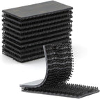 3M Dual Lock SJ3550 1"x 2" 10PCS Black Reclosable Fastener Heavy Duty Interlocking Tape Mushroom Shaped Sticky Hook Lock Mounting Tape for EZ Pass Holder Indoor Outdoor Use