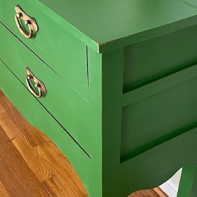 Dixie Belle Paint Company Chalk Finish Furniture Paint - Evergreen (16oz) - Matte Bold Green Chic Chalk Mineral DIY Furniture Paint