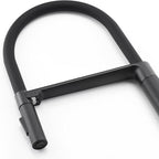 SUMERAIN Single Hole Matte Black Kitchen Faucet,Lead-Free Pull-Down Kitchen Sink Faucet, Deck Mounted