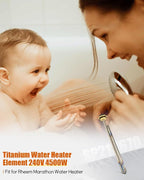 Water Heater Element Replacement Fit for Rheem Marathon, Replace SP213670, 4500W Titanium Water Heater Element