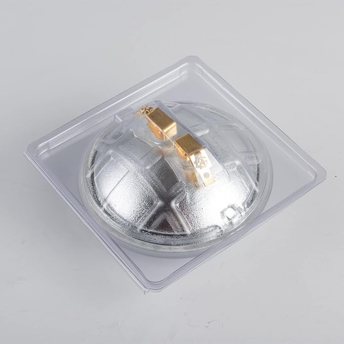 PAR36 LED Landscape Bulb 6W 12V-36V DC/AC 3000K Warm White 600LM(36W Halogen Equivalent), Waterproof Flood Lamp, Multipurpose Tractor Light, 4 Pack