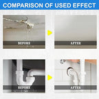 Polyurethane Waterproof Coating, Transparent Waterproof Sealant, 12 OZ Invisible Waterproofs Agent for Basement, Roof, Tile, Concrete, Cement