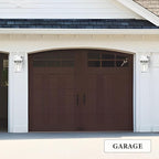 Darkaway Outdoor Wall Lights for House, Exterior Lighting Fixtures Wall Mount Outdoor Porch Lights Waterproof White Outdoor Sconce Lights with Seeded Glass for Patio Hallway Garage,2 Pack