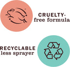 MRS. MEYER'S CLEAN DAY Multi-Surface Cleaner Spray, Cruelty Free Formula, Iowa Pine, 16 fl. Oz (Pack of 3)