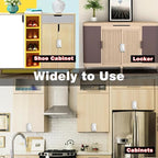 Metal Locks for Windows and Doors Window Sash Locks White ZUONAI 4 Pack Vinyl Window Sash Locks for Double Hung Window Latch Lock Replacement Security for Vertical and Horizontal Sliding Windows