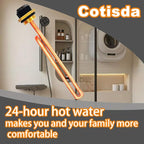 2 Pack HE 55220 Water Heater Element,Electric Tankless Water Heater Element for Ecosmart Eco8,ECO11,ECO POU6,Richmond,Eemax,Rheem Electric Water Heaters Replace Rheem 60208,5.5 kW 220v and 6 kw 240v