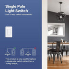 Aqara Smart Light Switch (with Neutral, Double Rocker), Requires AQARA HUB, Zigbee Switch, Remote Control and Set Timer for Home Automation, Compatible with Alexa, Apple HomeKit