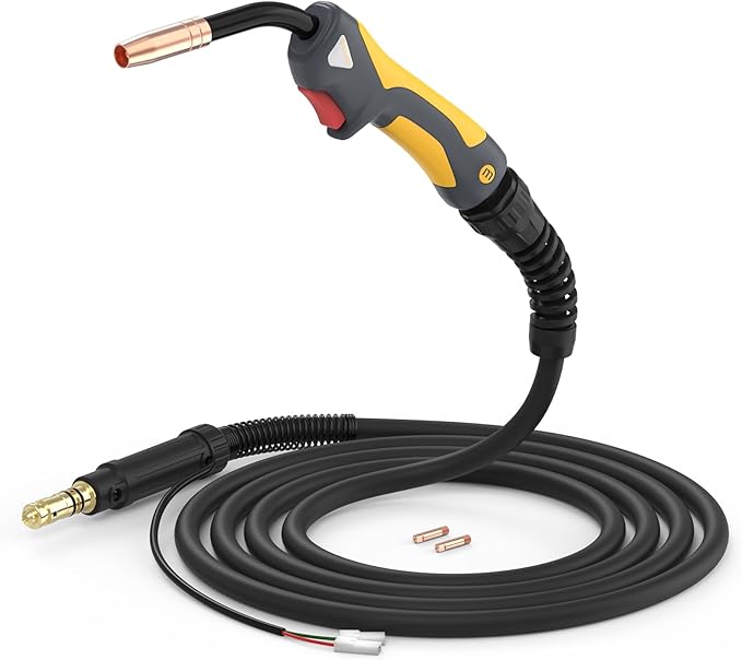 TOOLIOM MIG Welding Gun Torch Stinger Replacement for Lincoln Magnum 100L K530-5, MIG Gun 100A 10FT Cable