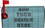Personalized Mailbox Covers Custom Picture/Photo/Text Magnetic Standard Size Mailbox Wraps Post Letter Box Cover for Garden Yard Outdoor Decorations-17