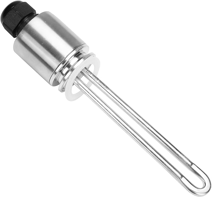 DERNORD 1.5 Inch (OD50.5mm) Tri-clamp Heating Element 120V 1650W Electric Water Heater High Watt Density