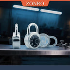 ZonRo Locks Combination Padlock, Fixed Dial Combination Padlock 24 Pack,3 Digit Code Standard Dial Combination, 2 in Wide. 3 in Height, Black Turntable, Lock for Gym & Locker, School, Toolbox