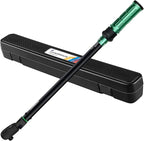 Split Beam Torque Wrench 1/2 Drive, 30-250 ft.lb Split Beam Torque Wrench, 1/2 Drive with Flexible Head, Suitable for Car, Motorcycle