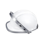 Blue Eagle Aluminum Face Shield Adapter for Cap-style Hard Hat | Visor Bracket | Silver Color | with 1 Free High Impact Replacement Visor