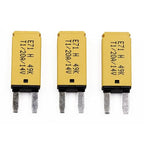 E71 Auto-Resettable Blade Fuse - Low Profile ATM Mini 20A, UL Certified (3-Pack)