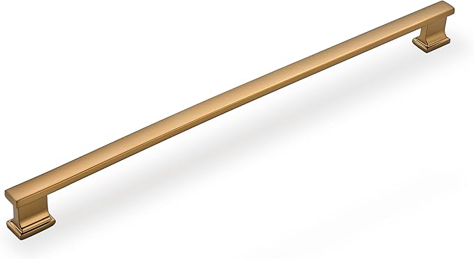 6 Pack 13.6 Inch Length|12.6 inch(320mm) Hole Center Champagne Bronze Kitchen Cabinet Handles, Cabinet Pulls Kitchen Cabinet Hardware, Cupboard Pulls, Drawer Handles