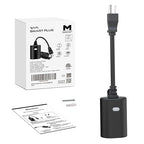 Minoston Outdoor Smart Plug, WiFi Outlet, IP65 Weatherproof, Compatible with Alexa, Google Assistant, Timer & Countdown by Smart Life APP, No Hub Required, FCC Certified, 2 Pack (MP22W)