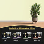 EVOLVE Signature Paint & Primer: Luxury Paint & Primer for Indoor & Outdoor Surfaces, Minimal Odor, Satin Sheen (Citrus Yellow, 5 Gallon)