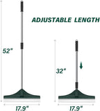 SOYUS Artificial Turf Rake Carpet Rake, Hand Rakes with Adjustable Handle Steel 32 to 52 inches for Artificial Grass and Lawn Leaf Removal, Carpet Rakes, Pet Hair Removal