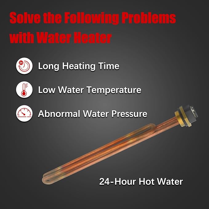 HE 90240 Heating Element 9000W 240V for EcoSmart ECO 27 18 36, for Rheem Rtex Retex 27KW 18KW 36KW, for Eemax for Richmond RMTEX, HE90240 Tankless Water Heater Elements RTEX-27 RETEX-27