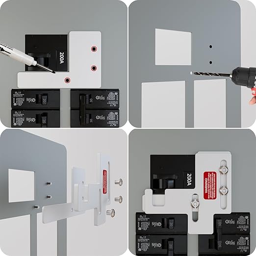 Generator Interlock Kits are Compatible with Siemens or Murray 150 or 200 amp Panels. The spacing Between Main and Branch Breakers is 7/8-1 1/4"，Professional Interlock Kit(SIE-P2)