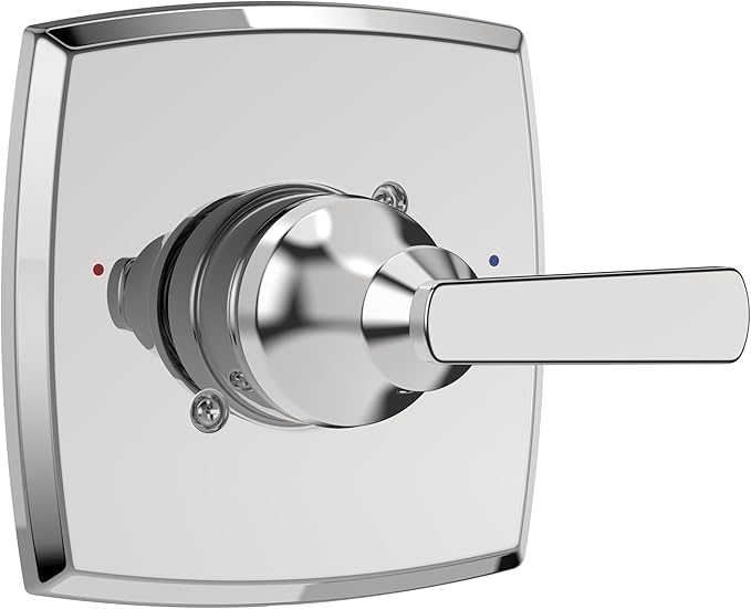 Replacement for D Faucet 14 Series Single-Function Shower Valve Trim Kit, Chrome Shower Trim Kit Shower Handle T14064(Without Cartridge)