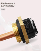 HE 55220 Heating Element, Fit for Eco Smart ECO POU 6 ECO 8 ECO 11 Tankless Electric Water Heater, Water Heating Element 5.5KW 220V or 6KW 240V