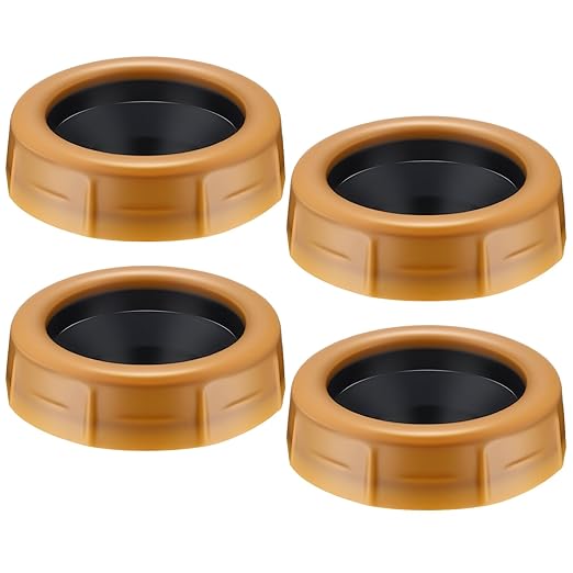 Marsui 4 Pack Toilet Wax Ring Thick Toilet Bowl Wax Ring Gasket for Toilet Bowl Toilet Wax Ring Seal for 3-inch/4-inch Waste Line-Gas, Odor and Watertight Seal (Extra Thick)