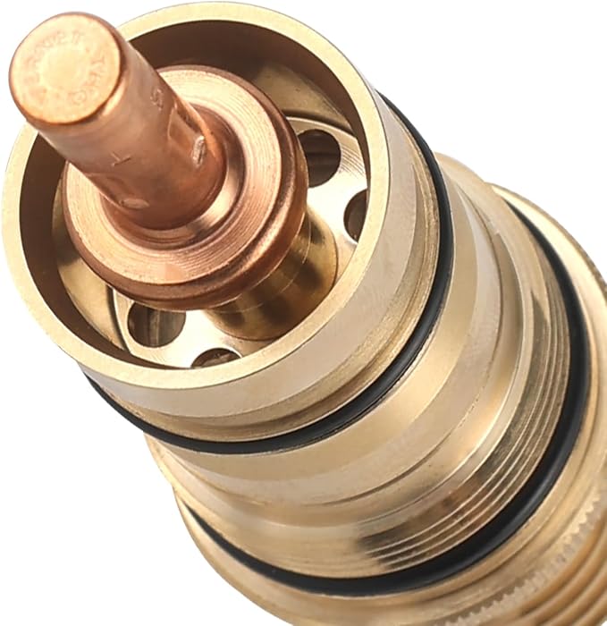 47050000 Thermostatic Cartridge - Compatible with Grohe Shower Valves - Replacement for Grohe 1/2" Thermo-Element Cartridge Valve