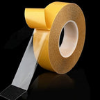 Super Thin Double Sided Adhesive Tape 1Inch x 66Feet Transparent Sticky Tape for Making DIY Crafts, Paste Photo, Scrapbook, Gift Wrap, Rug Fixed, Woodworker, Fashion Clothing, Wall Decor, Cat Training