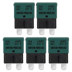 GLOSO Circuit Breakers E37 Auto (T1) Reset Low Profile ATC/ATO - (6A - 5 Pack)
