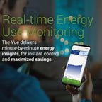 Emporia Vue 3 Home Energy Monitor - Smart Home Automation Module and Real Time Electricity Usage Monitor, Power Consumption Meter, Solar and Net Metering for UL Certified Safe Energy Monitoring