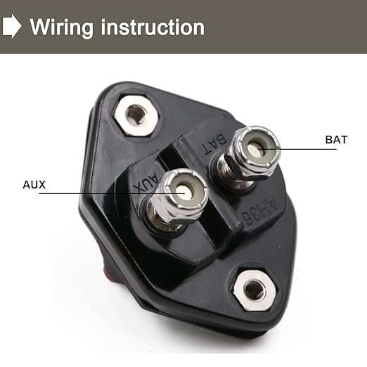 40 Amp Circuit Breaker with Manual Reset Button Switchable for Auto Truck RV Marine Waterproof 12-32V DC