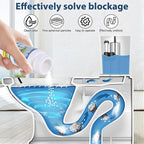 Wild Sink and Drain Cleaner Powder | Rapid-Foam Fast-Acting Pipe Declogger for Kitchen, Bathroom, Toilet, Shower Drain Maintenance | Powerful Foaming Cleaner (3.88oz/110g, Count, 1)