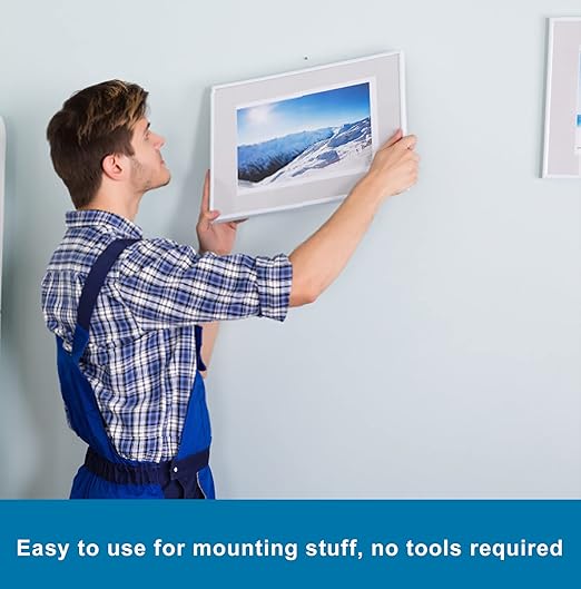 Dual Lock Fastener 2in x 4in 4pcs,Reclosable Interlocking Tape Heavy Duty EZ Pass Holder, Adhesive Hook Lock Sticky Back Mushroom Mounting Tape Black Color for Indoor and Outdoor