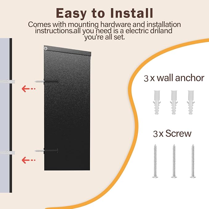 Locking Mailbox with Key for Outdoor 6 x 3.4 x 10.6 Inches Small Wall Mount Mail Box with Lock Security Mail Drop Metal Collection Boxes Hanging Secure Postbox Black