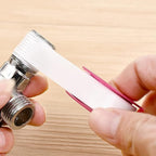 Faucet Diverter Valve with Aerator, 3-Way Diverter Valve for Hand Held Shower, Sink Faucet Splitter for Kitchen and Bathroom, with 55/64'', 15/16'', G1/2” Adapters