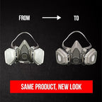 3M P95/OV Paint Project Reusable Respirator 6211, Medium Size, NIOSH-APPROVED Organic Vapor Cartridge & P95 Rated Filters, Lightweight, Flexible, Thermoplastic Faceseal For Comfort (6211P1-DC)